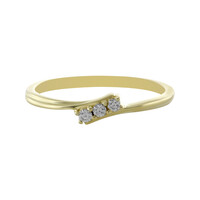 Anillo en oro con Diamante limpio a lupa F (LUCENT DIAMONDS)