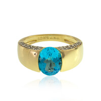 Anillo en oro con Topacio de Marambaia (de Melo)