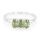 Anillo en plata con Zafiro de Mozambique