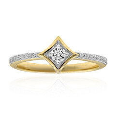 Anillo en oro con Diamante IF (D)