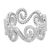 Anillo en plata con Zircón