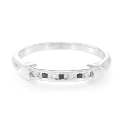 Anillo en plata con Zafiro blanco
