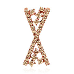 Colgante en oro con Diamante rosa de Francia de Argyle SI1
