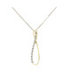 Collar en oro con Diamante I1 (H)  (CIRARI)