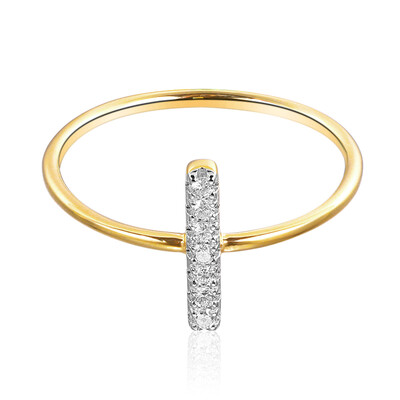 Anillo en oro con Diamante I3 (I)