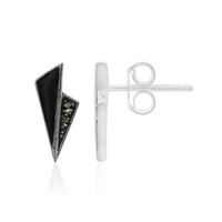 Pendientes en plata con Marcasita