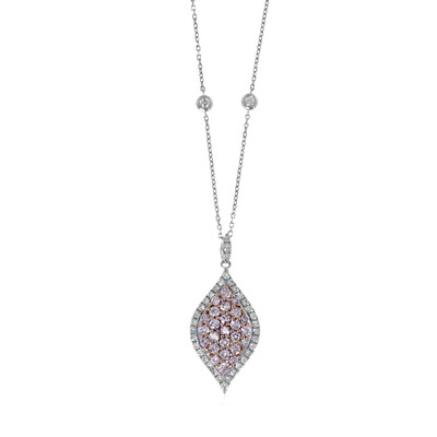Collar en oro con Diamante rosa I1 (CIRARI)