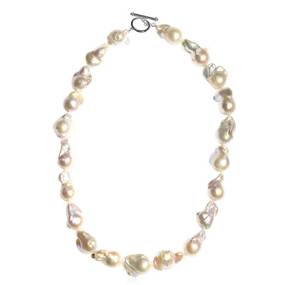 Collar en plata con Perla Freshwater (TPC)