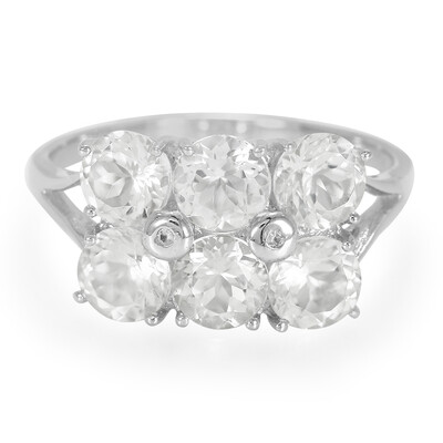 Anillo en plata con Goshenita