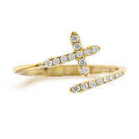 Anillo en oro con Diamante I1 (H)  (CIRARI)