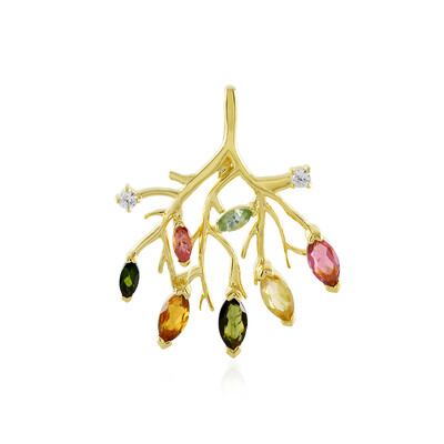 Colgante en plata con Turmalina (MONOSONO COLLECTION)