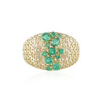 Anillo en oro con Esmeralda de Colombia (Ornaments by de Melo)