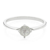 Anillo en plata con Espectrolita