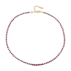 Collar en plata con Rubí de Madagascar