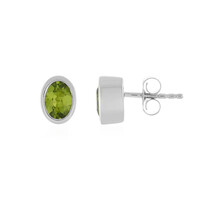 Pendientes en plata con Peridoto