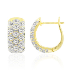 Pendientes en oro con Diamante SI1 (G)