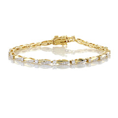 Brazalete en oro con Diamante limpio a lupa F (LUCENT DIAMONDS)