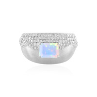 Anillo en plata con Ópalo de Welo (de Melo)