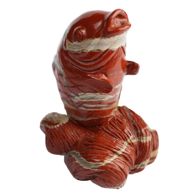 Figura con Jaspe rojo (Lapis Vitalis)