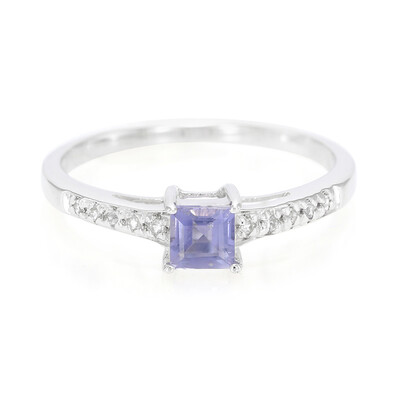 Anillo en plata con Iolita de Orissa