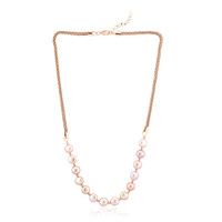 Collar en plata con Perla púrpura Freshwater (TPC)