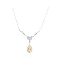 Collar en plata con Citrino