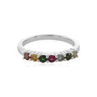 Anillo en plata con Turmalina