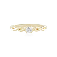 Anillo en oro con Diamante IF (G)