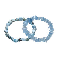 Brazalete con Aguamarina