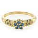 Anillo en plata con Diamante fantasía