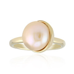 Anillo en plata con Perla naranja Freshwater (TPC)