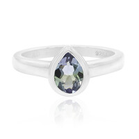 Anillo en plata con Tanzanita sin calentar