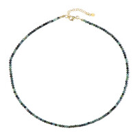 Collar en plata con Turmalina azul
