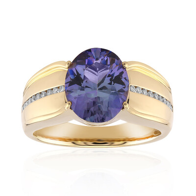 Anillo en oro con Apatita de Kunar (de Melo)