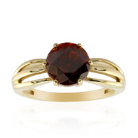 Anillo en oro con Esfalerita