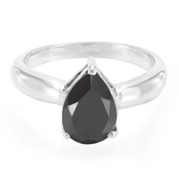 Anillo en plata con Granate de Mozambique