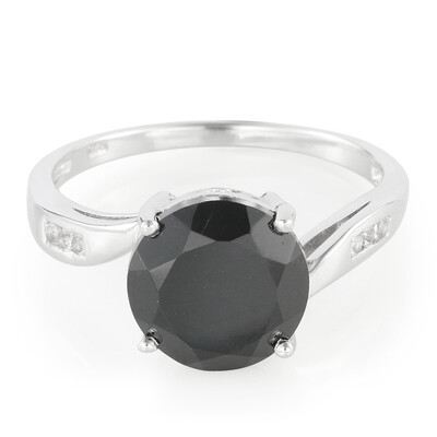Anillo en plata con Ónix negro