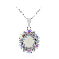 Collar en plata con Ópalo de Welo