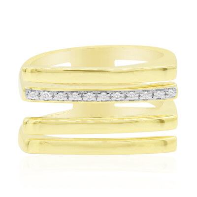 Anillo en plata con Diamante I1 (G) (Annette)