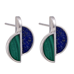 Pendientes en plata con Lapislázuli