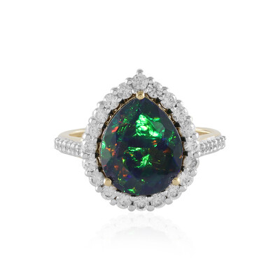Anillo en oro con Ópalo de Mezezo (SUHANA)