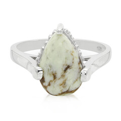 Anillo en plata con Magnesita