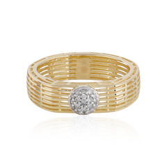 Anillo en oro con I1 (I) Diamante (Ornaments by de Melo)