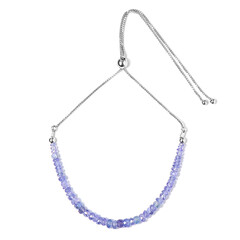 Brazalete en plata con Tanzanita