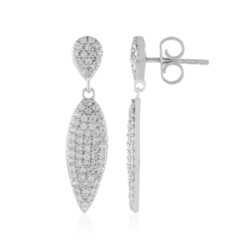 Pendientes en plata con Zircón