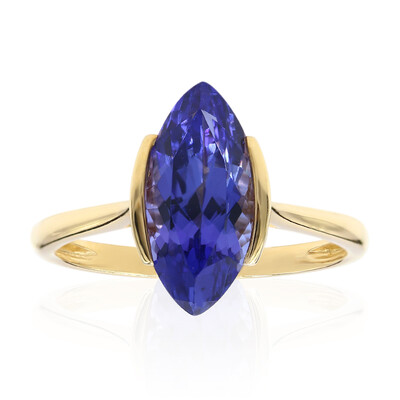 Anillo en oro con Tanzanita AAA (CIRARI)