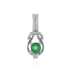 Colgante en plata con Esmeralda de Etiopía