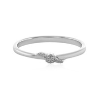 Anillo en plata con I1 (I) Diamante