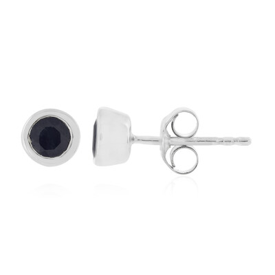 Pendientes en plata con Zafiro azul