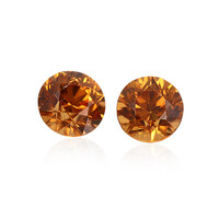 Piedra preciosa con Zircón cognac